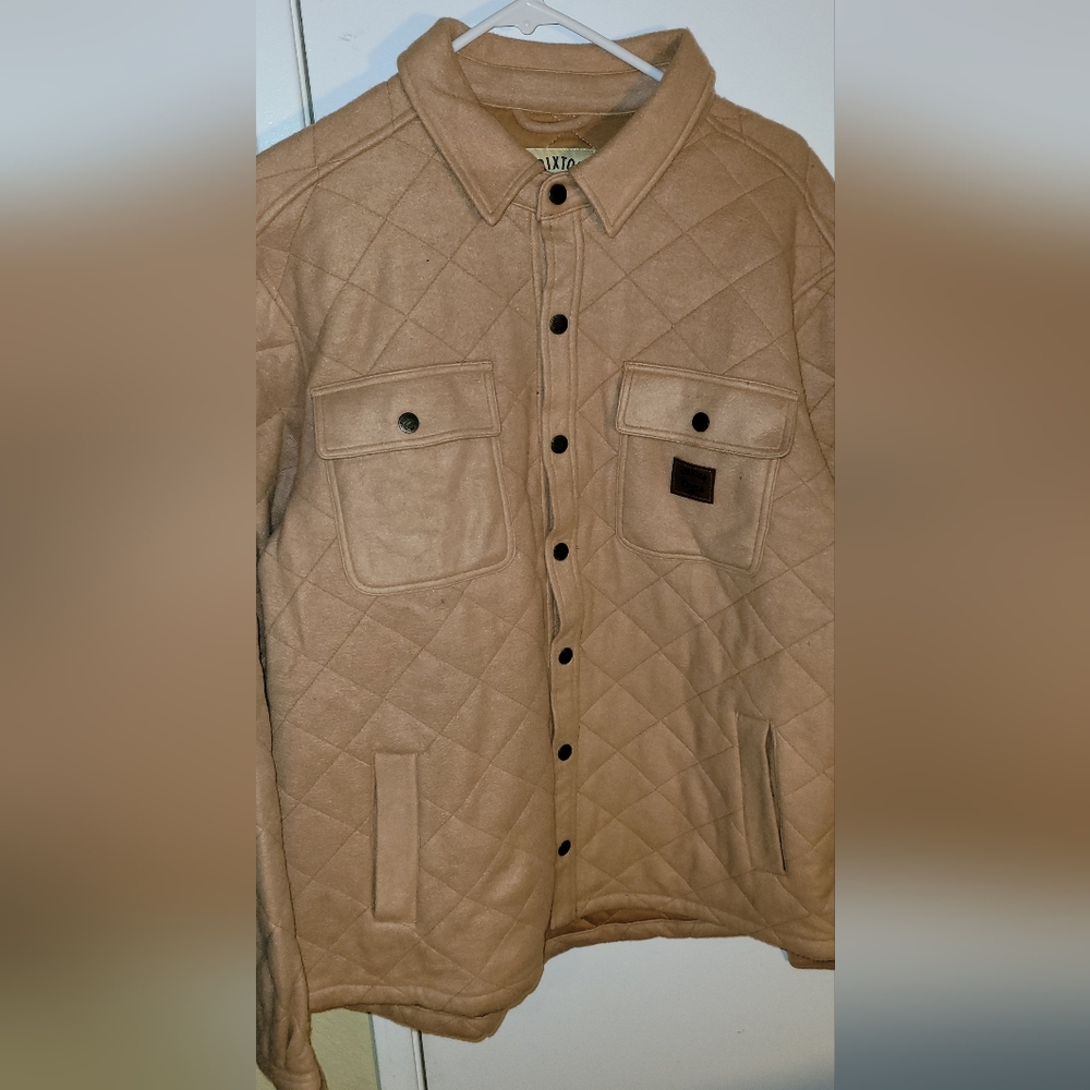 Brixton mens coors banquet jacket size large